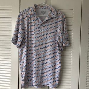 Man shirt,size M, straight down Jet setter Polo